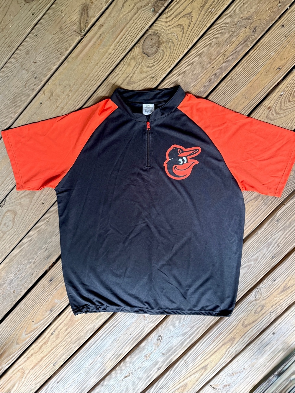 Baltimore Orioles MLB 1/4 Zip Pullover BP Shirt XL